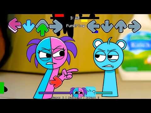 FNF NEW Sprunki OC Pyramixed vs Sprunki All Phases Sings Sliced Pibby | Incredibox Sprunki FNF Mods