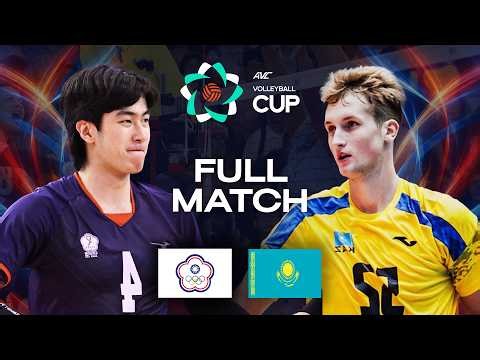 Chinese Taipei vs. Kazakhstan - Pool Play | AVC Men's Cup 2026