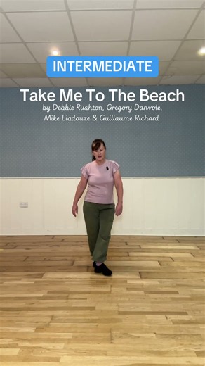 Take Me To The Beach Line Dance - Intermediate