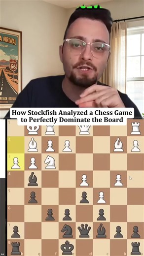 Explore how Stockfish analyzes positions to dominate in chess, showcasing strategic moves that lead to checkmate. Join the discussion on these intense chess tactics! #chess #strategy #Stockfish #checkmate #tactics #pawns #gameanalysis #Bishop