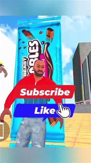 MR BEAST FEATABLES CHOCLATE CHALLENGE INDIAN BIKES DRIVING 3D 😂 #shorts #gaming #funny