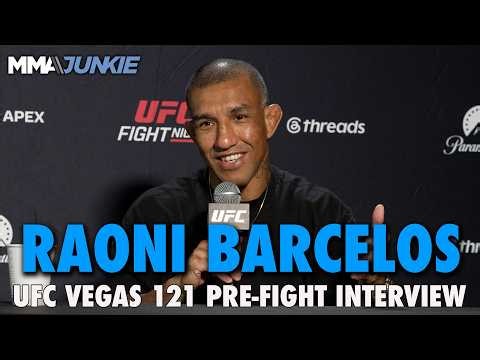 Raoni Barcelos not going to let Raul Rosas Jr. steal his moment to shine in first main event