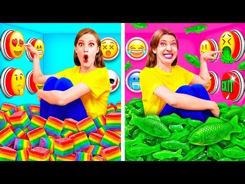 1000 Mystery Buttons Challenge Only 1 Lets You Escape | Funny Situations and Fails TeenChallenge