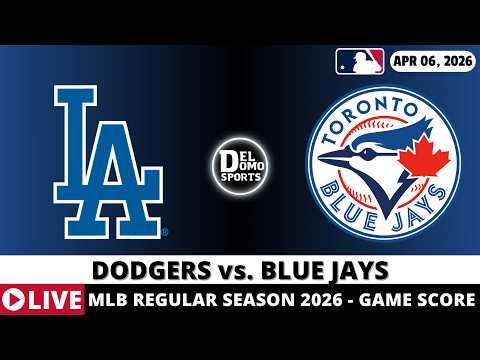 LOS ANGELES DODGERS VS TORONTO BLUE JAYS LIVE ⚾️ MLB Game Score Radio Play-by-Play