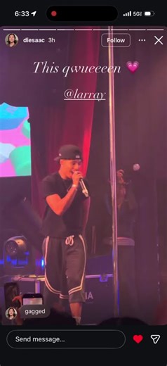 INSTAGRAM STORY: Larray Performing “Cancelled” With Back Up Dancers Tre Clements & Sir Carter