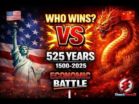 Epic Battle of World Economies (1500-2025) | 525 Years in 7 Minutes | ShockTrendZ