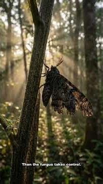 This Moth Is Being Eaten ALIVE From the Inside 🦋