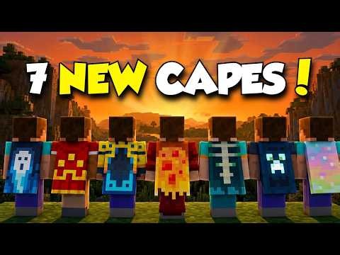 How to unlock all 7 Minecraft capes (NEW)