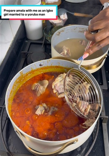 Prepare amala with me as an igbo girl married to a yoruba man Did I do well ? #viralvideo #trendingvideo #foryoupage #foryou #viraltiktok