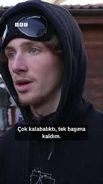 İsviçre'de kayak merkezindeki barda yangının çıkış anı