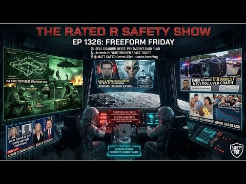 EP 1326: Freeform Friday – Alien Breeding Programs, Artemis 2 Toilet Troubles, & The Uranium Heist