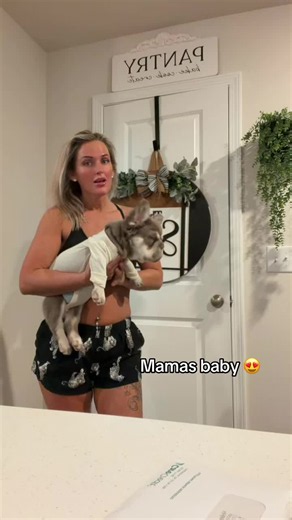 Mamas sweet baby: cute moment with baby