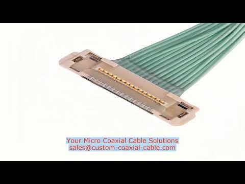 Micro Coax Cables Bom Optimization Characteristics Of Coaxial Cable 42.5 Ohm Low Noise Design High D