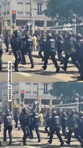 Tensions à Lyon entre forces de l'ordre et manifestants
