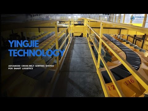 High-Speed Cross Belt Sorting System | Up to 30,000 Parcels/Hour