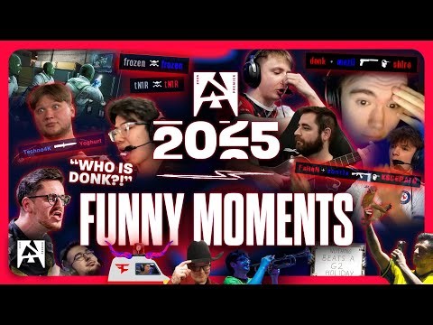 FUNNIEST MOMENTS of BLAST Premier Counter-Strike 2025