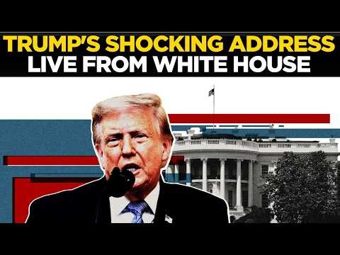 US News LIVE | JUST IN, Trump's Shocking White House Emergency Briefing LIVE | Donald Trump LIVE