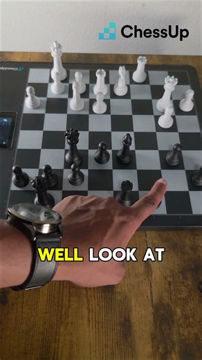 This is a Creative Fork Tactic In Chess!