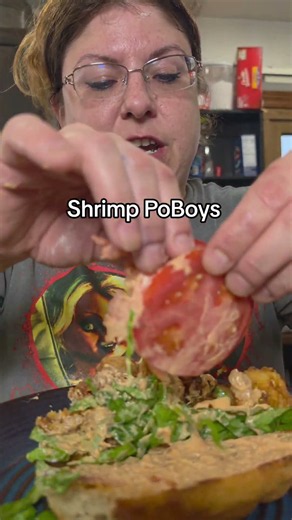 shrimp poboys