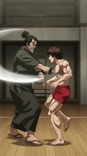 Baki vs mushashi fight