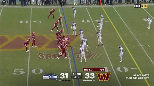 Mariota's zone-read keeper ices Commanders' upset win over defending champion Seahawks