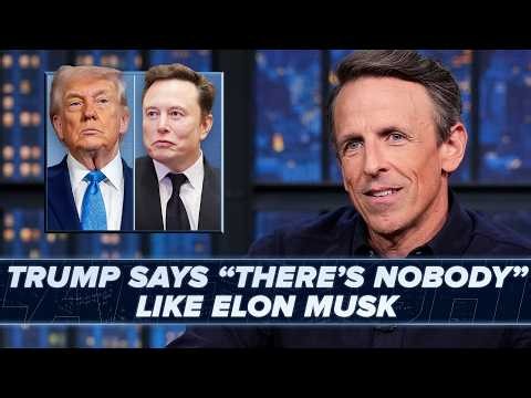 Trump Says "There's Nobody" Like Elon Musk, Gives Lincoln Memorial Reflecting Pool Update