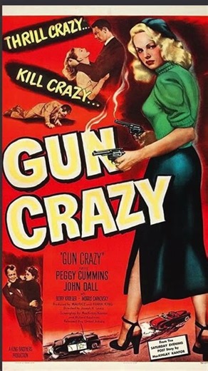 Gun Crazy 1950 #filmflashbacks #vintagefilms #TheNoirVault #FilmNoir #ClassicCinema #CrimeThriller