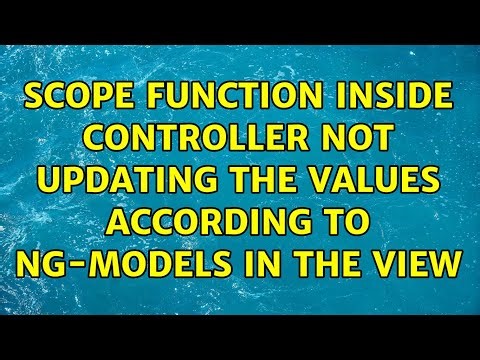 scope function inside controller not updating the values according to ng-models in the view