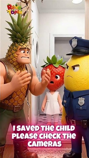 Baby Stuck in Washing Machine! - Part 02😱 #animation #funny #shorts🍓🍊🍍