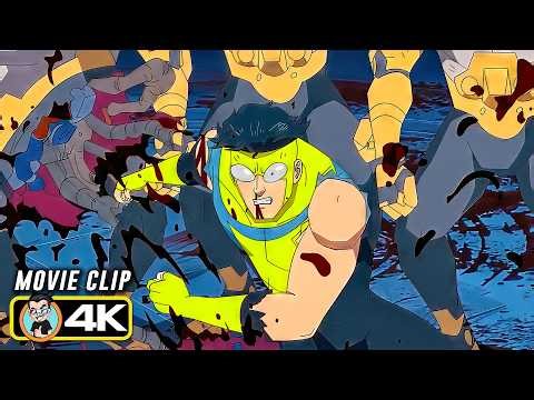 Invincible & The Guardians vs Cecil | Explosive Showdown (4K)