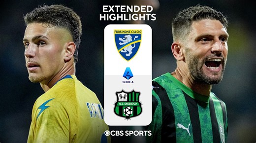 Frosinone vs. Sassuolo: Extended Highlights | Serie A | CBS Sports Golazo