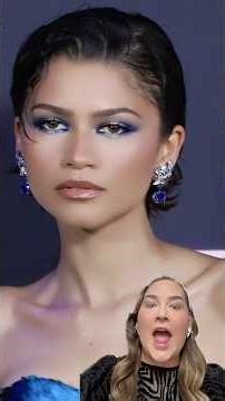 trying this viral ZENDAYA look 💙💫