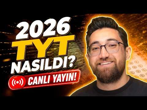 TYT-2026 Değerlendirmesi ( Canlı Yayın)