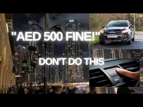 You Could Be Fined AED 500 for This Common Driving Mistake in UAE!
