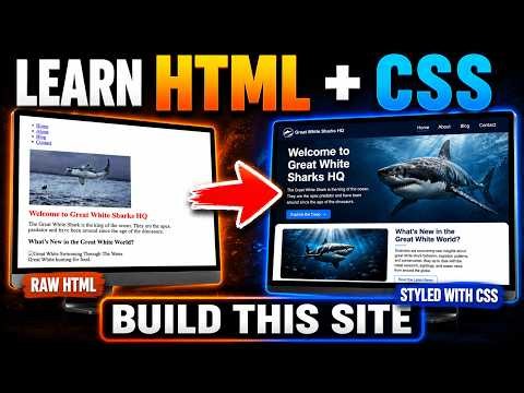 HTML & CSS Full Course for Beginners – Build a Real Responsive Website From Scratch
