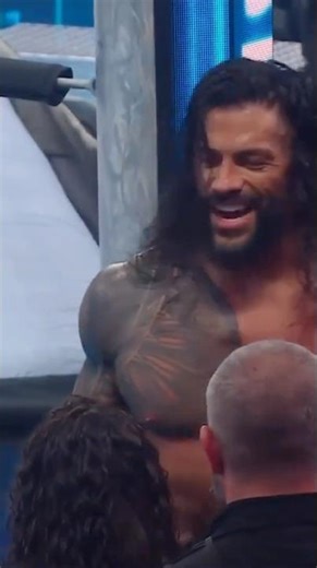 Roman Reigns celebrates with family after his #WrestleMania win 🫶