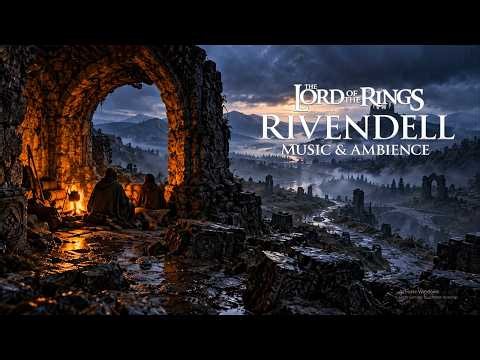 LOTR Ambience for Sleep & Relaxation | Alone in the Old Forest – Campfire & Gentle Fantasy Music