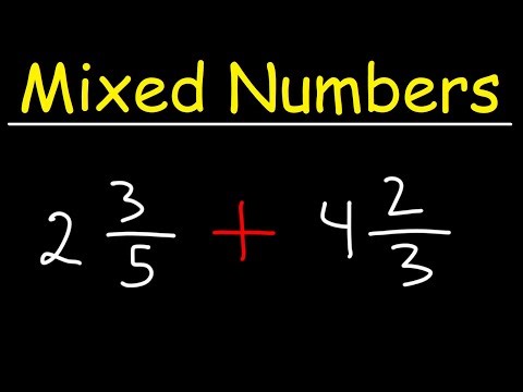 How to Add Two Mixed Numbers with Regrouping