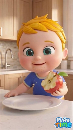 Healthy vs Unhealthy Food 🍎🍫 | Kids Learn to Protect Their Teeth 🦷 | Baby Cartoon #shorts