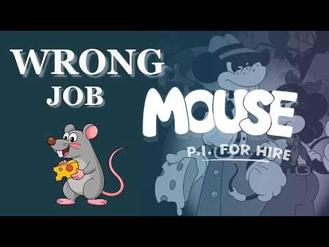 They Shouldn’t Have Hired Me for This… 🕵️‍♂️⚠️ | Mouse P.I. for Hire (Ep. 1)