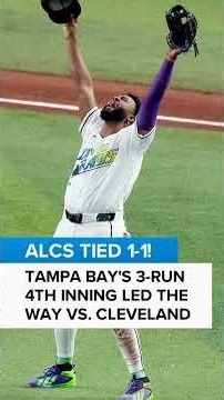 Rays tie ALCS with Game 2 victory