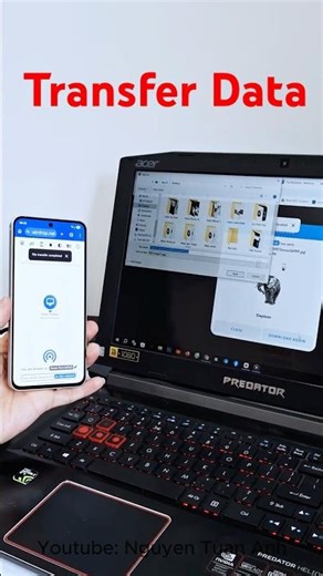 Transfer Data android to PC