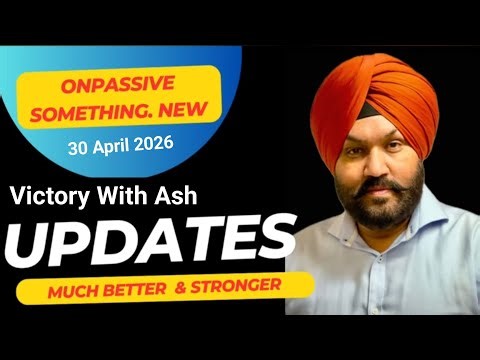 New Update Victory With Ash | Important Message #ashmufareh #Onpassive | Onpassive New Update Today