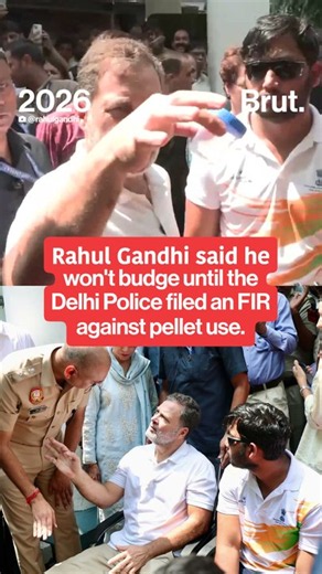 Rahul Gandhi sits in at police station, BJP calls it “politics of anarchy”. Here's why...