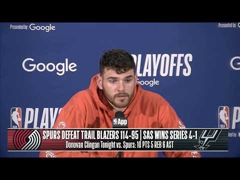 Portland Trail Blazers vs. San Antonio Spurs | Game 5 Postgame Media Availability