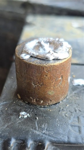 The damaged batteryheadisrepaired #Battery #repair