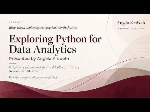 Python for Machine Learning in Data Analytics A Simple Introduction
