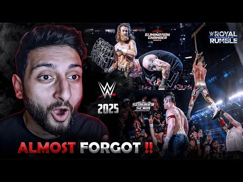 🔥 The Best WWE Matches of 2025 !!