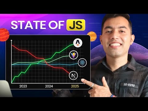 State of JavaScript 2025 🚀 React vs Vue, TS Dominates, AI Tools & Rankings!