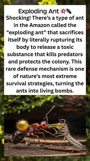 The Ant That Blows Itself Up! 💥🐜 - Truth That Hurts